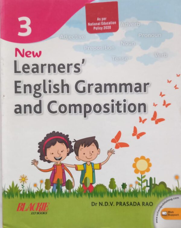 9789352530021(3) S.Chand : New Learner's English Grammar and Composition-3
