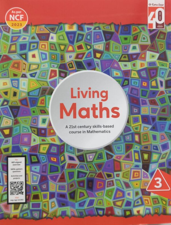 living maths 3 Ratna Sagar Living Maths Class 3 (Edition 2022)