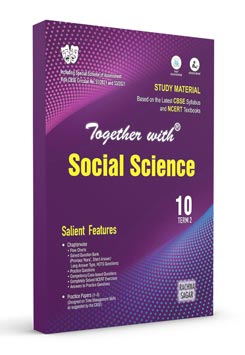 Rachna Sagar : Together With CBSE Question Bank Study Material Term 2 Social Science Books for Class 10th
