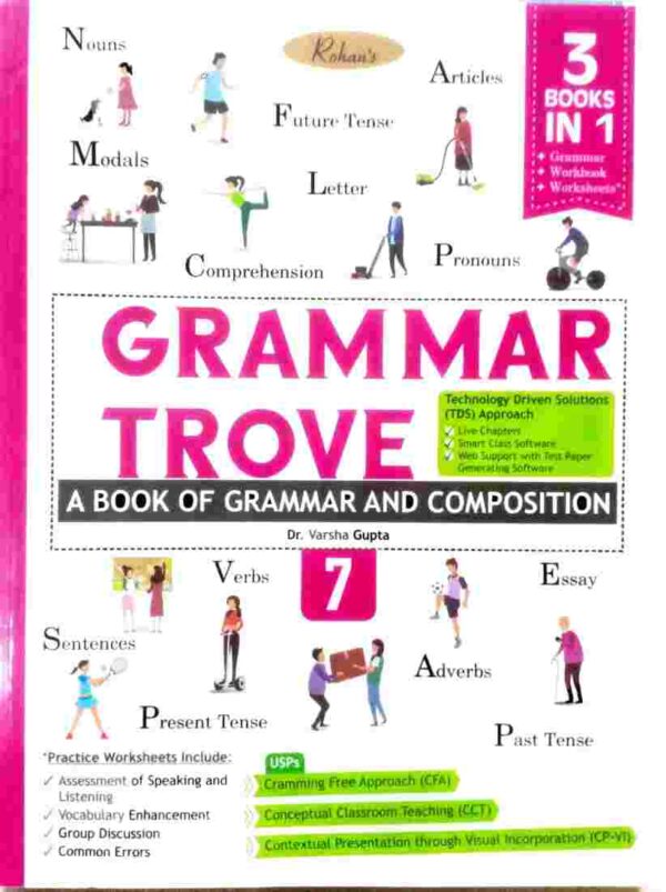 image-0-compressed Rohan's : Grammar Trove : A Book Of Grammar And Composition - 7