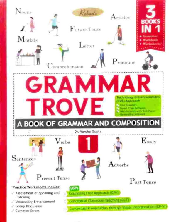 Rohan's : Grammar Trove : A Book Of Grammar And Composition - 1