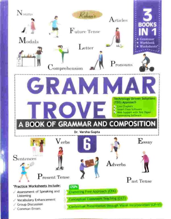 image-2-compressed Rohan's : Grammar Trove : A Book Of Grammar And Composition - 6