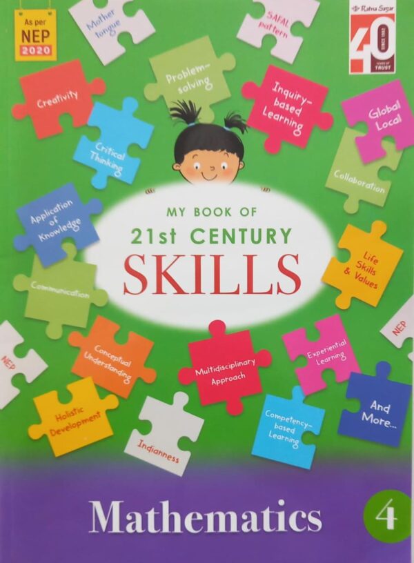 Ratna Sagar- My Book of 21st Century Skills Mathematics-4