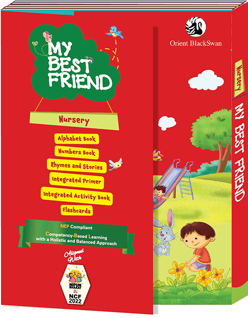 9780201065558(NUR) Orient BlackSwan-My Best Friend - A Comprehensive Preprimary Programme: Nursery Package