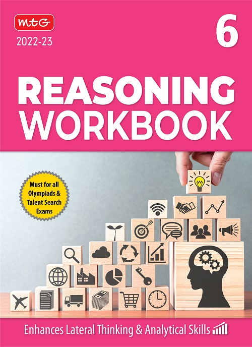 9789355552594 MTG-Reasoning Workbook Enhances Lateral Thinking & Analytical Skills-6 Paperback