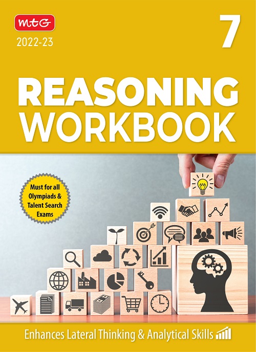 9789355552631 MTG-Reasoning Workbook Enhances Lateral Thinking & Analytical Skills-7 Paperback
