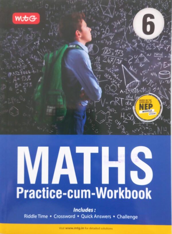 MTG- Maths (Practice-Cum-Workbook)-6