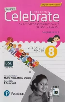 9789356064959(8) Pearson-Revised Celebrate Literature Reader-8