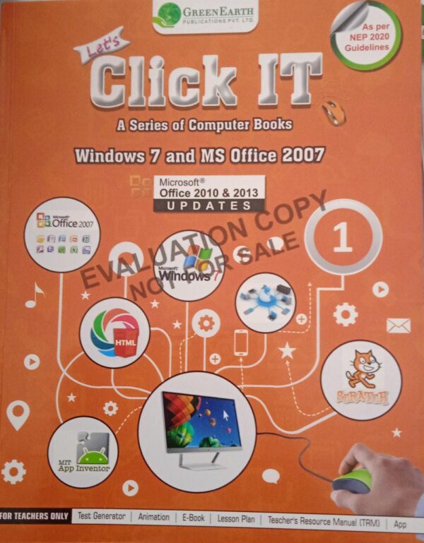 9789387634008(1) Green Earth-Let,s Click It A Series of Computer Books-1