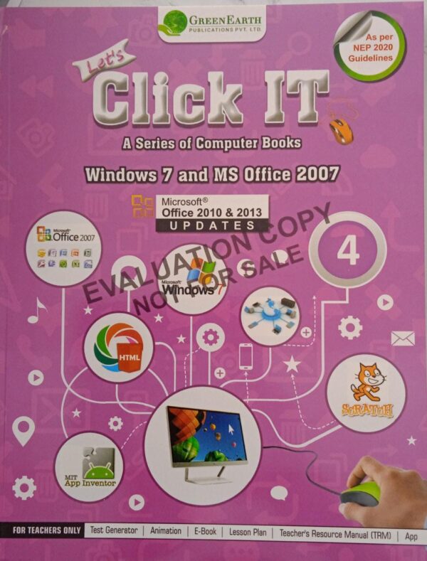 9789387634039(4) Green Earth-Let,s Click It A Series of Computer Books-4