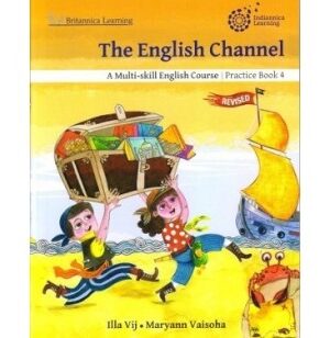 Indiannica Learning-The English Channel Practice Book-4 Paperback