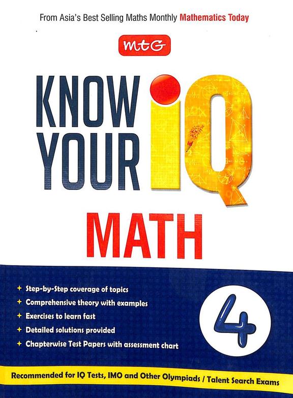 9789388899611(4) MTG Know Your IQ Math-4