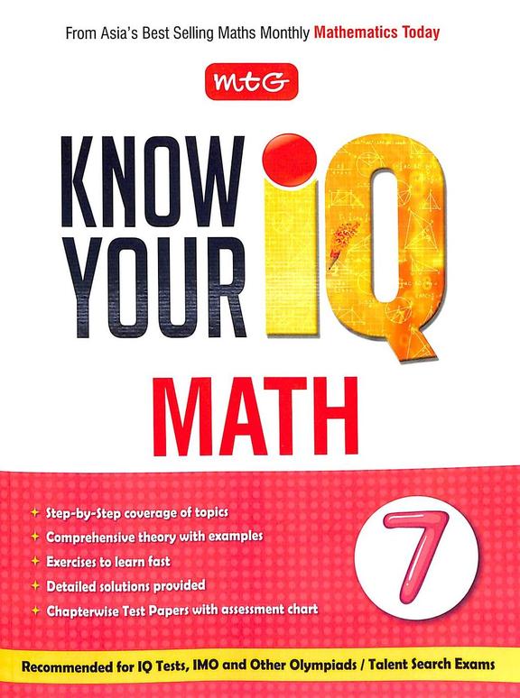 9789388899642(7) MTG Know Your IQ Math-7