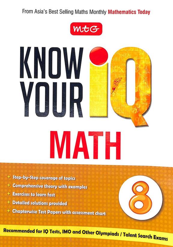 9789388899659(8) MTG Know Your IQ Math-8