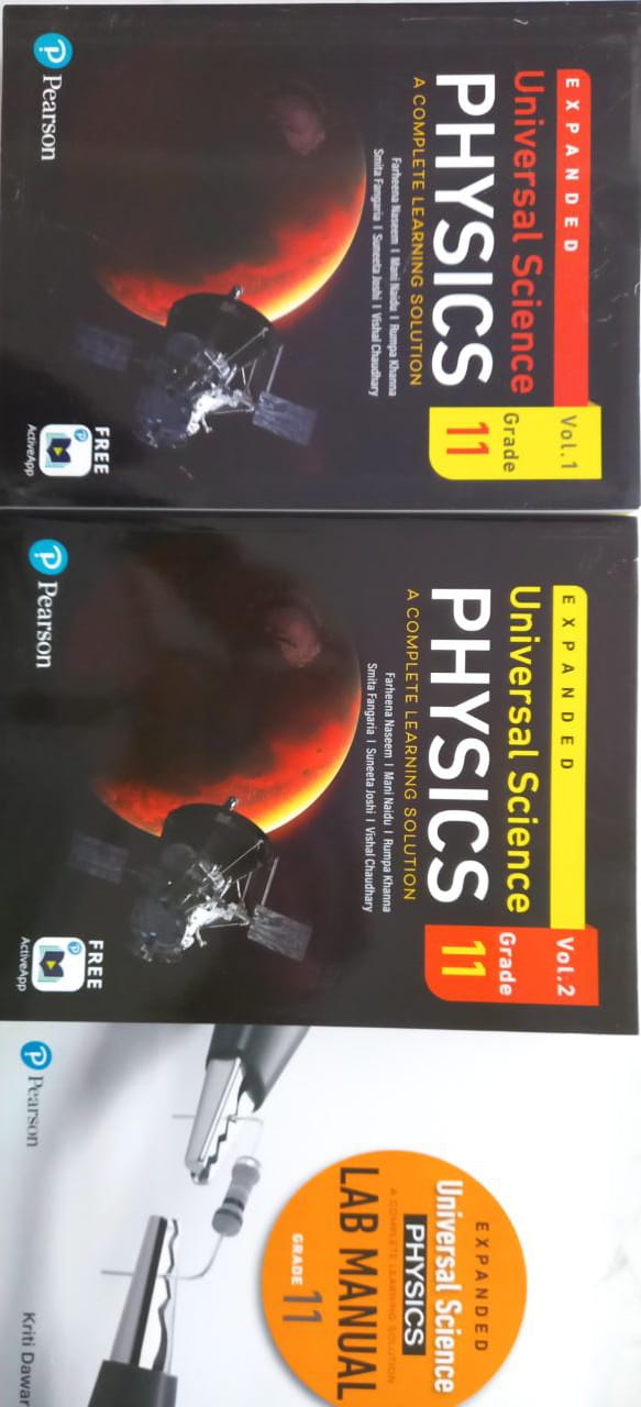 Pearson : Expanded Universal Science-Physics-11 (Complete Set of Three Books)