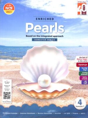 Ratna Sagar : Enriched Pearls Class 4 Semester 1 & 2 with Worksheet (Latest Edition) NCF-2023/24