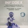 Nxt Plus Learning : Infodex Based On Windows 10 & MS Office 2019 With Reference To Windows 11 & MS Office 2021 Block Coding | Ai | Python Robomind | Animate Class-8