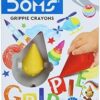 DOMS Grippie Crayons (6 Shades)
