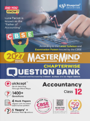 Mastermind CBSE Class 12 Accountancy Question Bank 2027 Mastermind CBSE Class 12 Accountancy Question Bank 2027