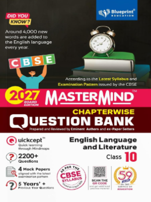Mastermind CBSE Class 10 English Question Bank 2027 Mastermind CBSE Class 10 English Question Bank 2027